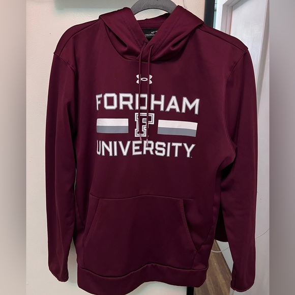 Fordham University Under Armor Pull Over Hoodie - Picture 2 of 5
